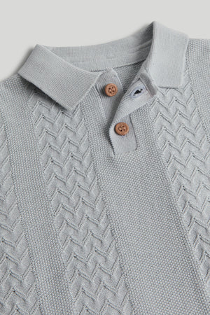 Mothercare Blue Polo Shirt