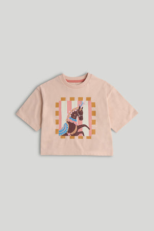 Mothercare Pink Horse T-Shirt
