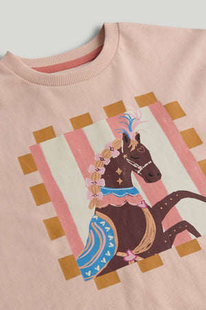 Mothercare Pink Horse T-Shirt
