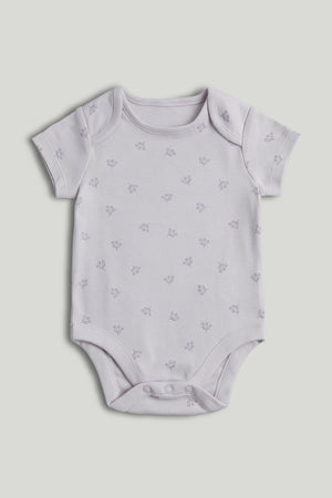 Mothercare 5 Pack Swan Short-Sleeved Bodysuits