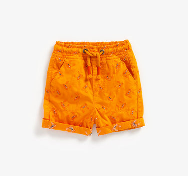 Mothercare Orange Crab Poplin Shorts