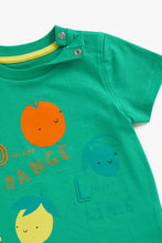 Load image into Gallery viewer, Mothercare Green Fruit T-Shirt
