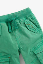 Load image into Gallery viewer, Mothercare Green Cargo Trousers
