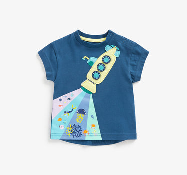 Mothercare Submarine Lift-The-Flap T-Shirt