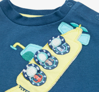 Mothercare Submarine Lift-The-Flap T-Shirt