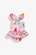 Load image into Gallery viewer, Mothercare Fruit Frilled Swimsuit
