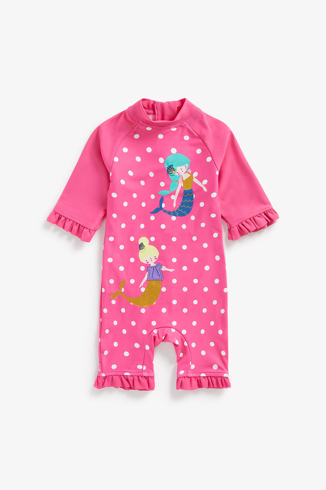 Mothercare Mermaids Rash Suit