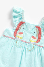 Load image into Gallery viewer, Mothercare Seahorse Striped Dress
