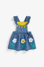 Load image into Gallery viewer, Mothercare Sunshine Pinny Dress And T-Shirt Set
