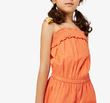 Mothercare Orange Tassel Playsuit