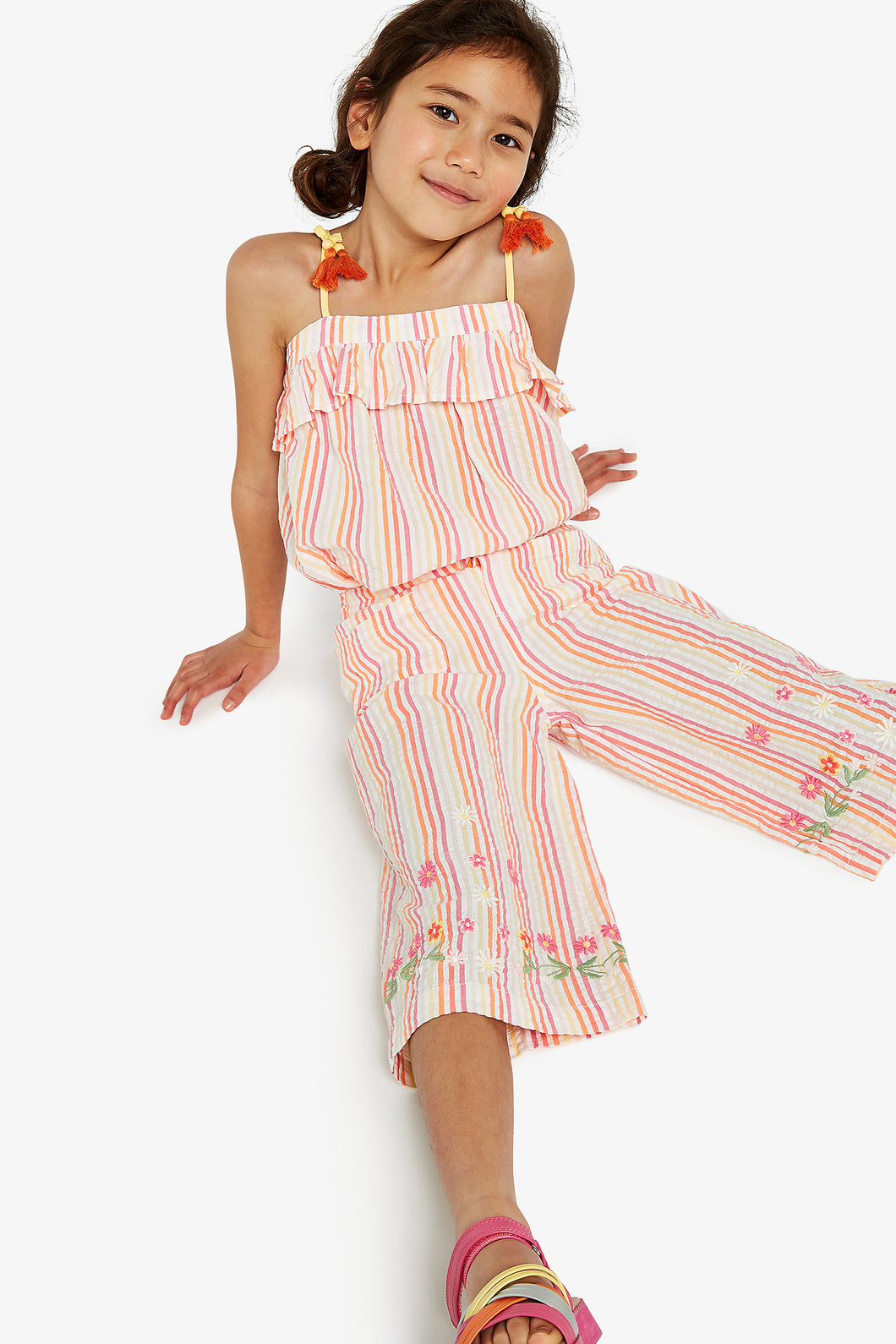 Mothercare Striped Tassel Blouse