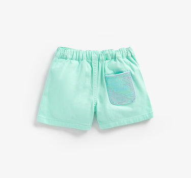 Mothercare Green Sequin Pocket Shorts