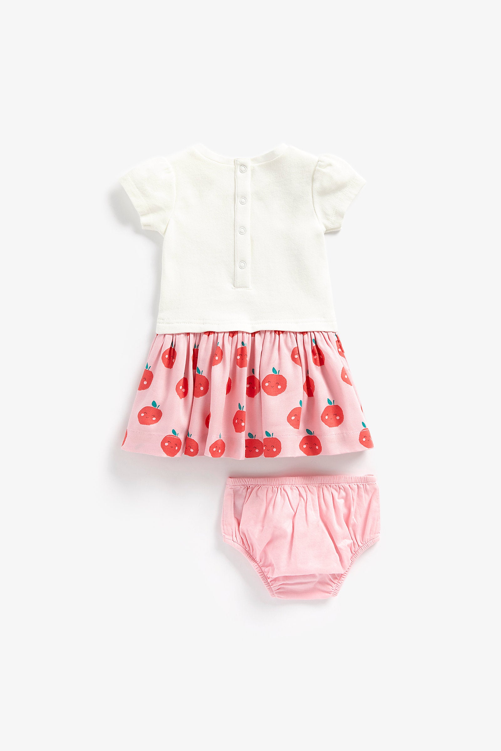 Mothercare Apple Twofer Dress And Knickers Set