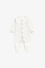 Load image into Gallery viewer, Mothercare Elephant Sleepsuits - 3 Pack
