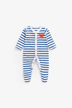 Load image into Gallery viewer, Mothercare Little Sailor Sleepsuits - 3 Pack
