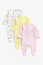 Load image into Gallery viewer, Mothercare Purrmaid Sleepsuits - 3 Pack
