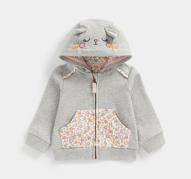 Mothercare Cat Zip-Up Hoody