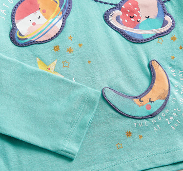 Mothercare Space Facts Long-Sleeved T-Shirt