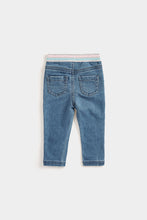 Load image into Gallery viewer, Mothercare Denim Star Jeggings
