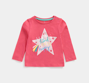 Mothercare Star Long-Sleeved T-Shirt