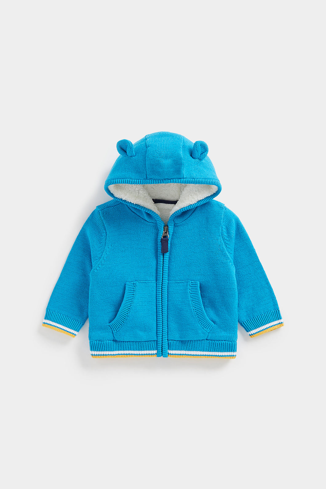 Mothercare Knitted Borg-Lined Hoody