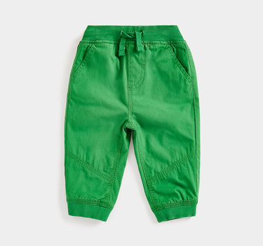 Mothercare Poplin Trousers - Jersey Lined