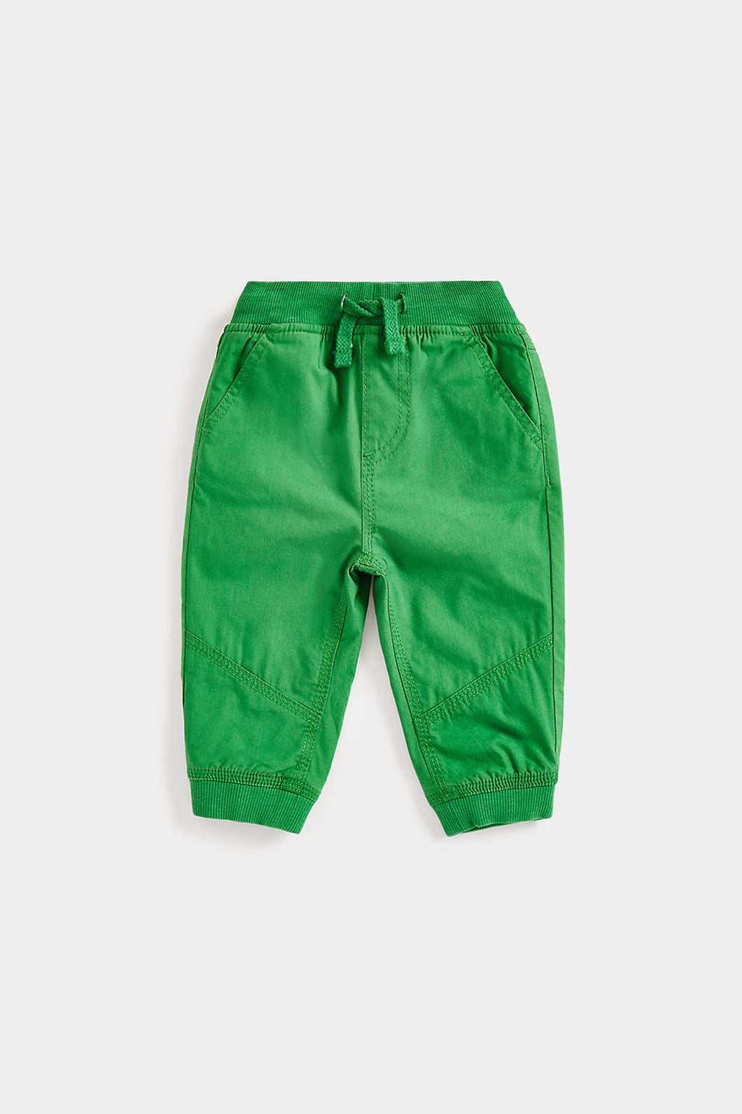 Mothercare Poplin Trousers - Jersey Lined