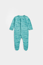 Load image into Gallery viewer, Mothercare Tiger Stripe Sleepsuits - 3 Pack

