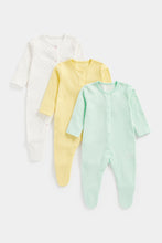Load image into Gallery viewer, Mothercare Sleepsuits - 3 Pck
