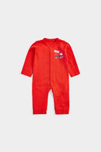 Load image into Gallery viewer, Mothercare Fire Engine Footless Sleepsuits - 3 Pack

