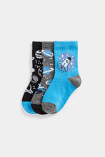 Load image into Gallery viewer, Mothercare Space Socks - 3 Pack
