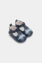 Load image into Gallery viewer, Mothercare Dino T-Bar Pram Shoes
