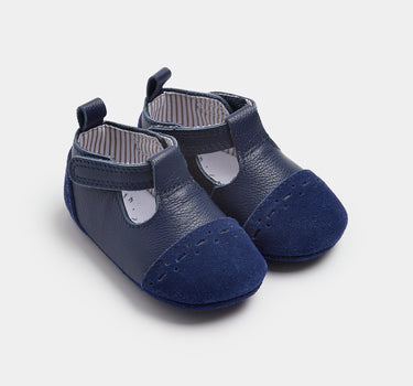 Mothercare Leather T-Bar Pram Shoes