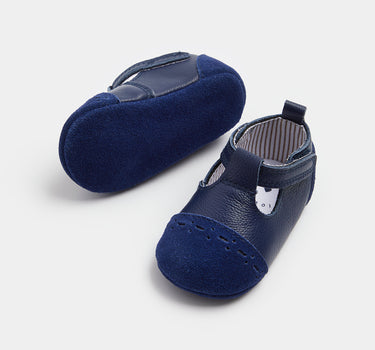 Mothercare Leather T-Bar Pram Shoes
