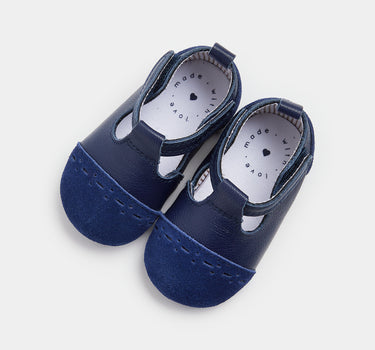 Mothercare Leather T-Bar Pram Shoes