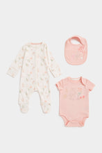 Load image into Gallery viewer, Mothercare My First All-In-One, Bodysuit And Bib Set
