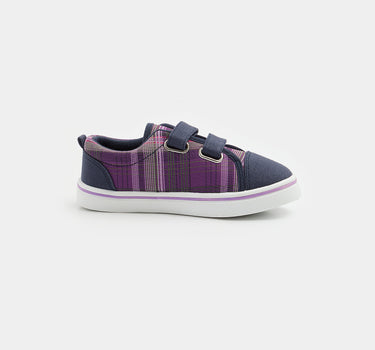Mothercare Check Canvas Trainers