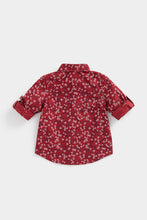 Load image into Gallery viewer, Mothercare Red Floral Shirt
