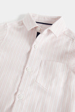 Load image into Gallery viewer, Mothercare Pink Stripe Oxford Shirt
