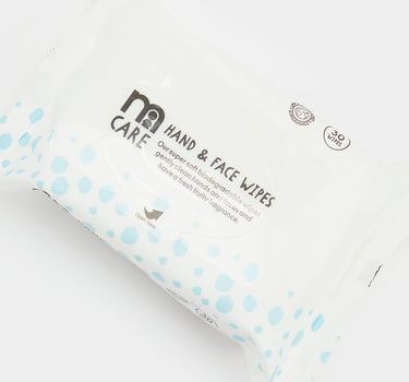 Mothercare Hand & Face Wipes - 30 Pack