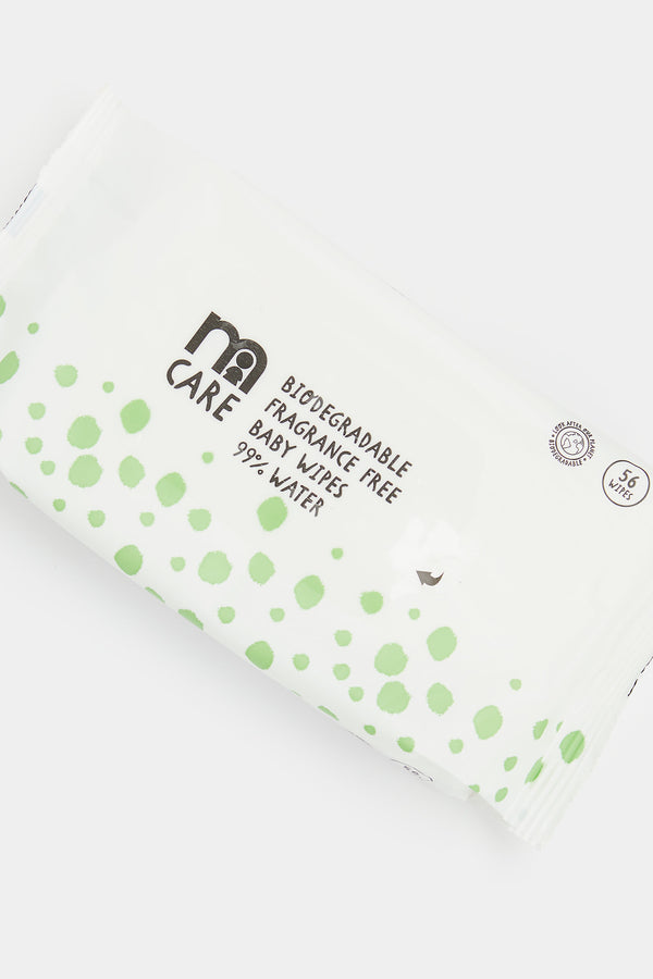 Mothercare Biodegradable Fragrance Free Water Wipes