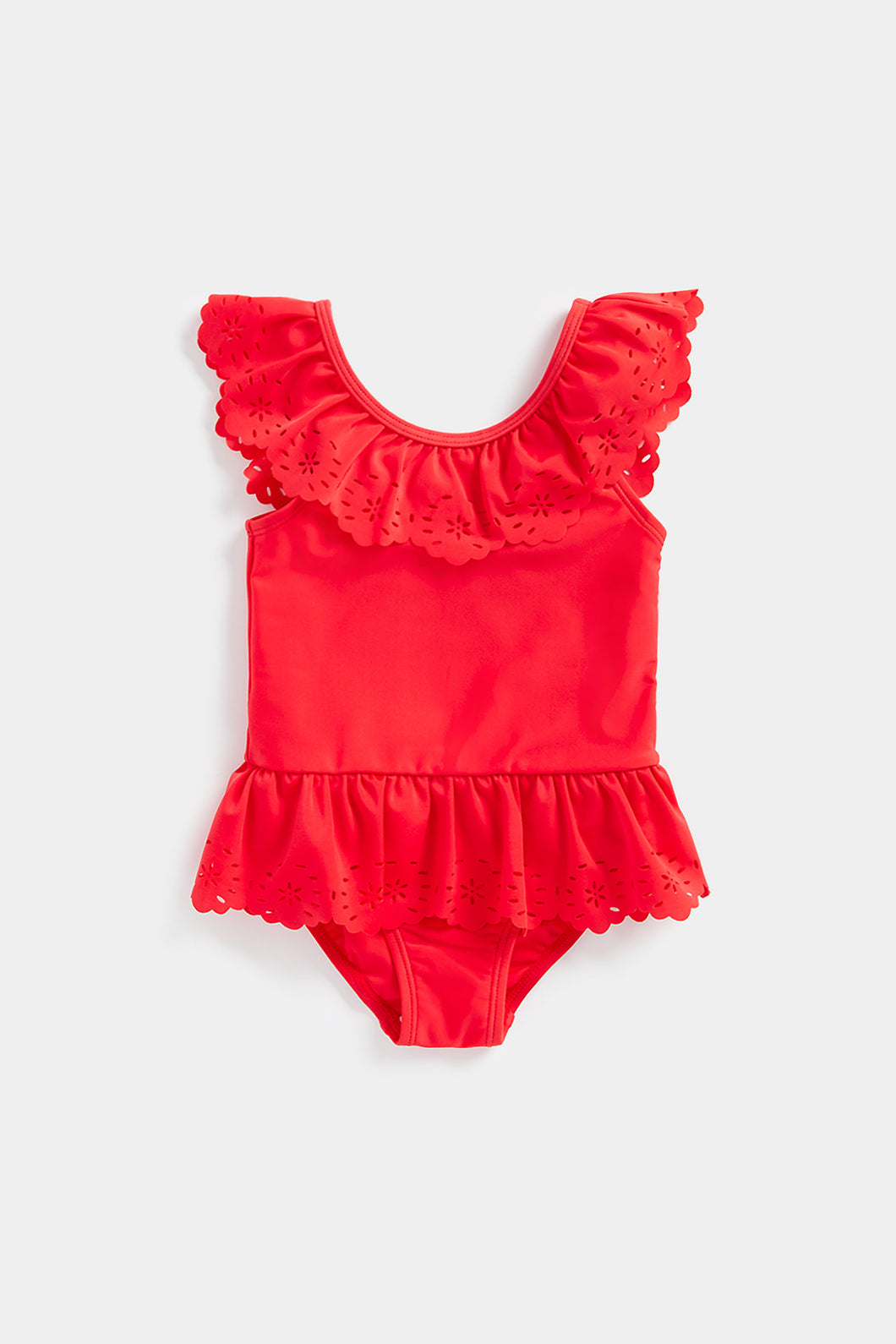Broderie Frill Swimsuit