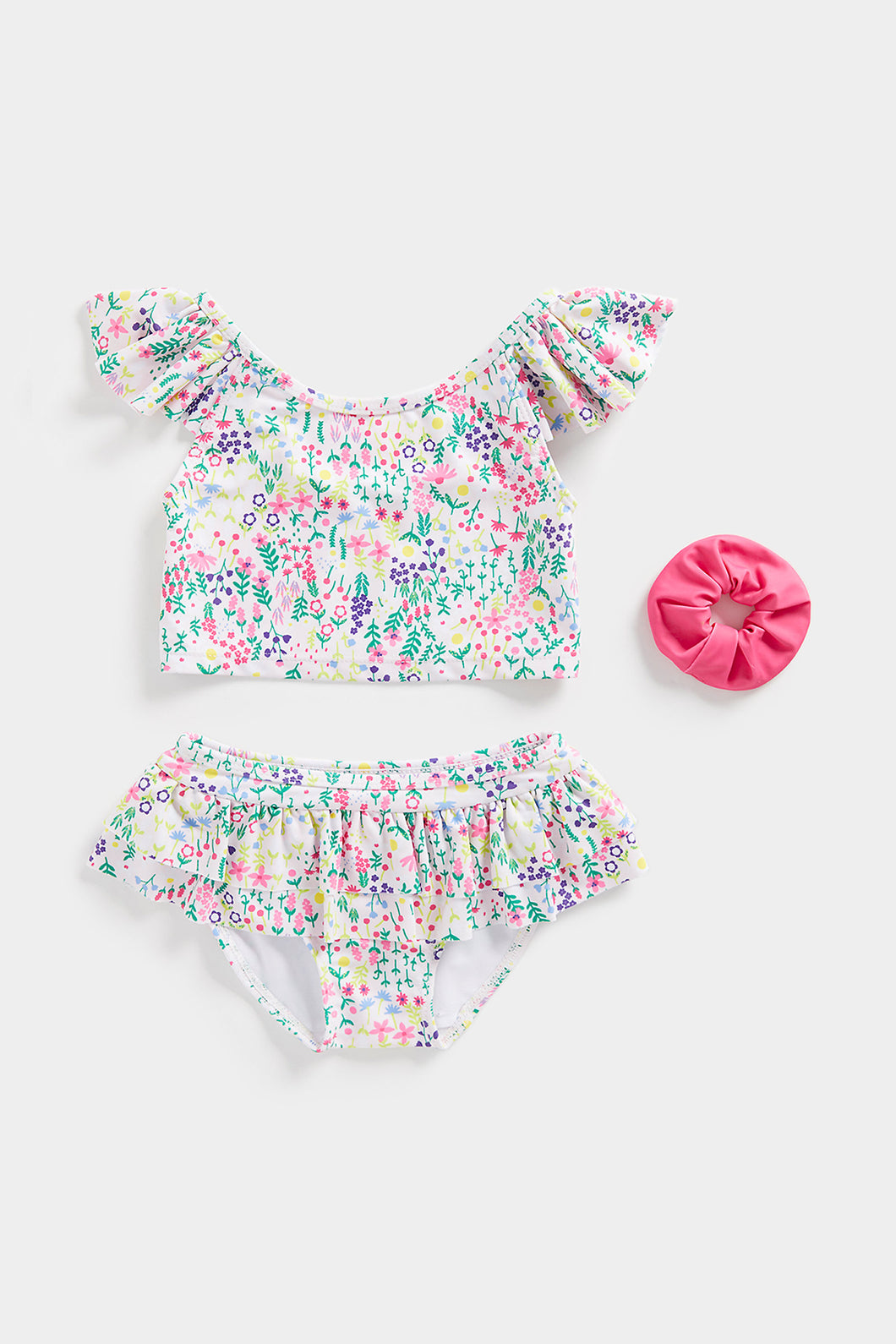 Mothercare Ditsy Tankini with Hair Ties