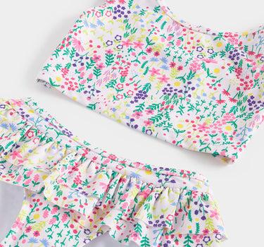 Mothercare Ditsy Tankini with Hair Ties