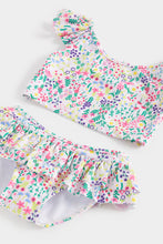Load image into Gallery viewer, Mothercare Ditsy Tankini with Hair Ties
