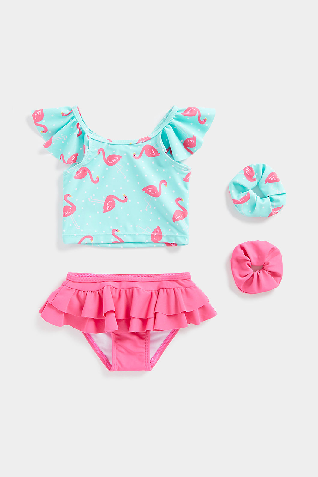 Mothercare Flamingo Tankini with Hair Ties