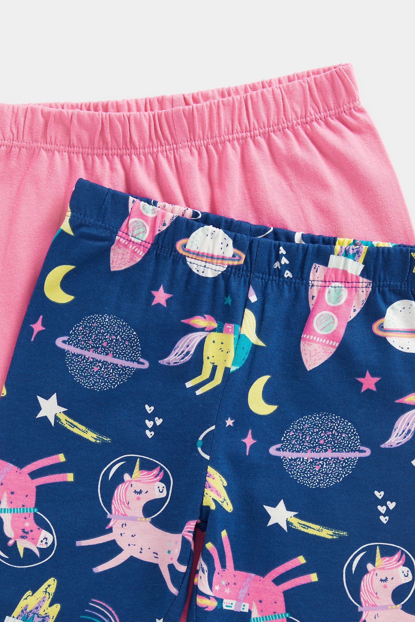 Mothercare Unicorn Blast Off Pyjamas - 2 Pack