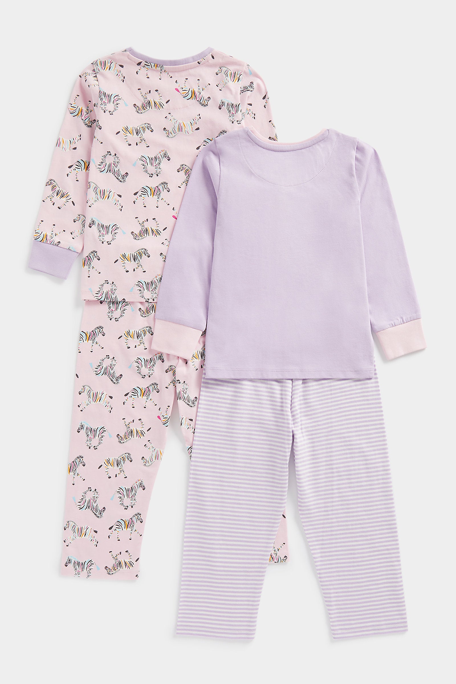 Mothercare Fun Zebra Pyjamas - 2 Pack