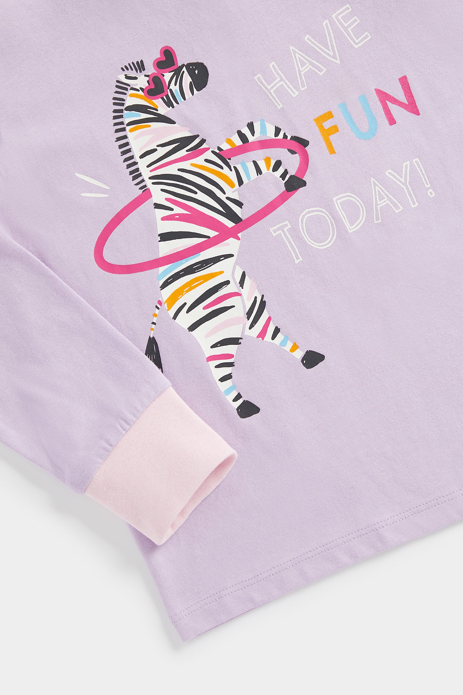 Mothercare Fun Zebra Pyjamas - 2 Pack