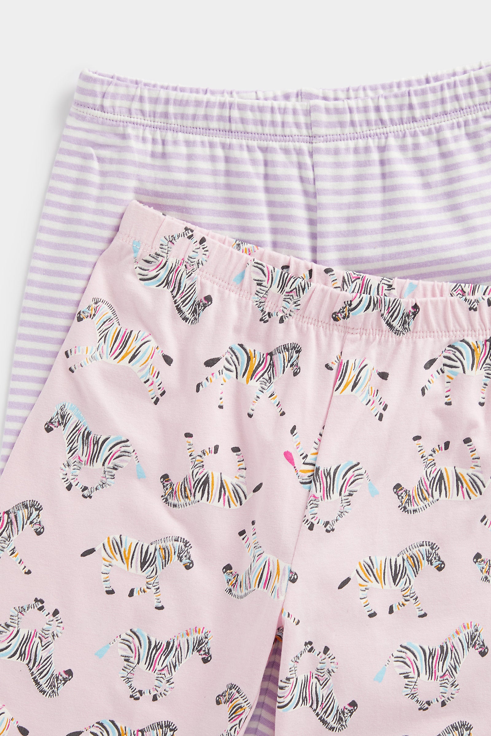 Mothercare Fun Zebra Pyjamas - 2 Pack